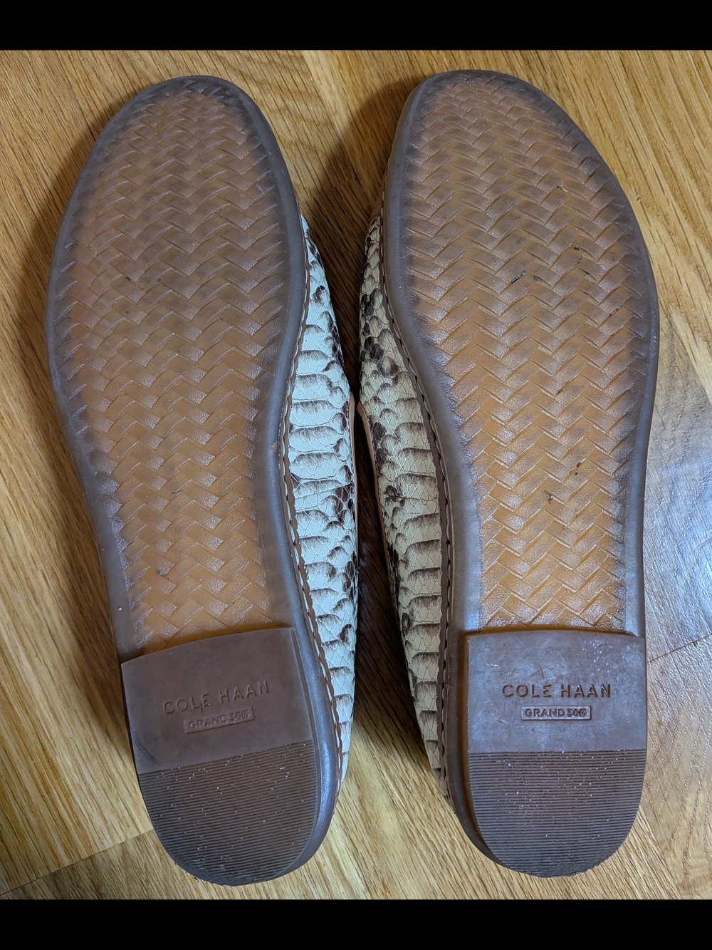 Cole Haan Cloudfeel All-Day Loafers multicolor Berta Snake Print - Picture 7 of 8